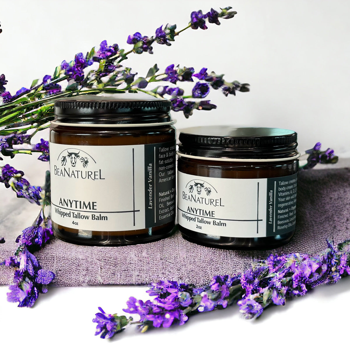 Anytime Whipped Tallow Balm: Lavender Vanilla