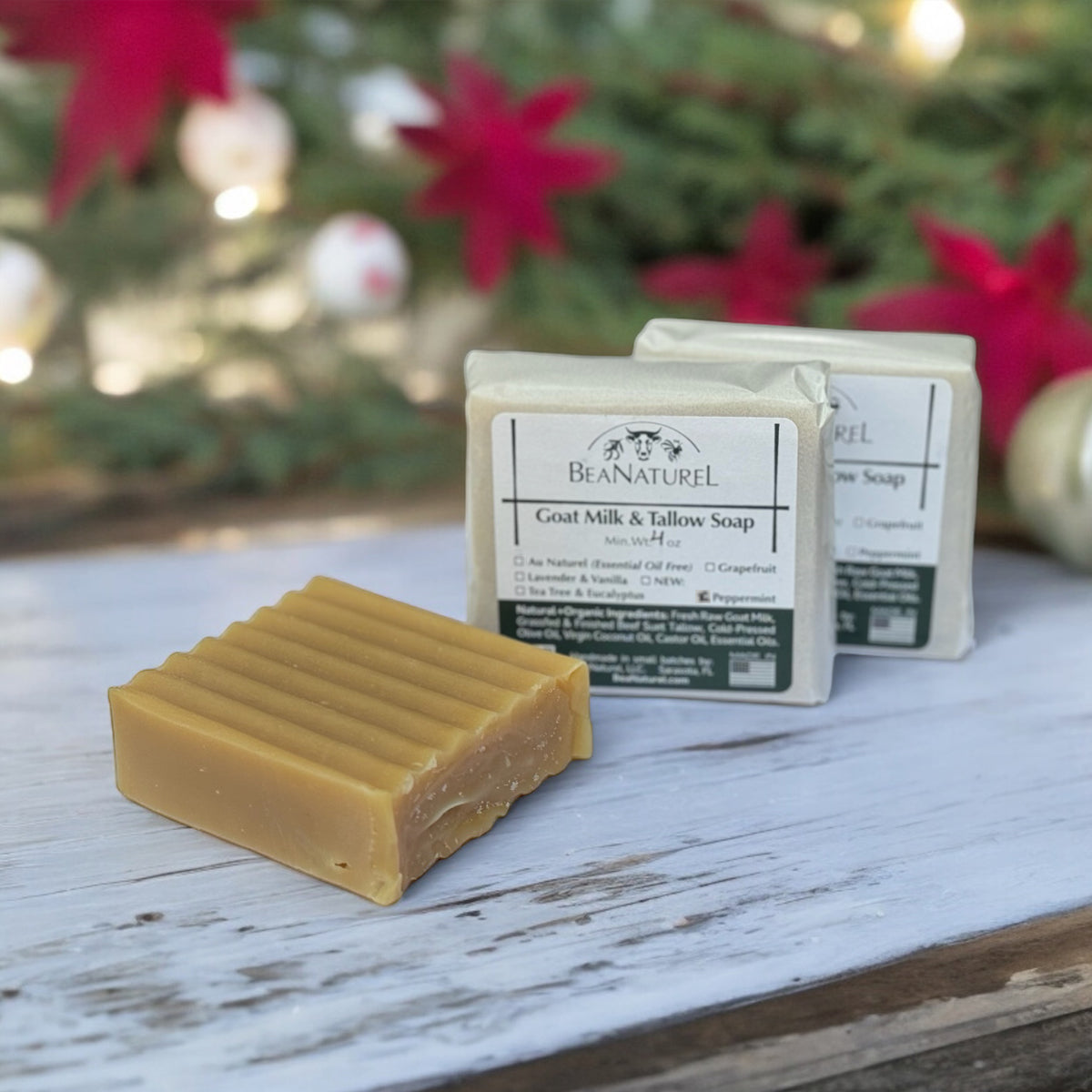 Goat Milk & Tallow Soap: Peppermint