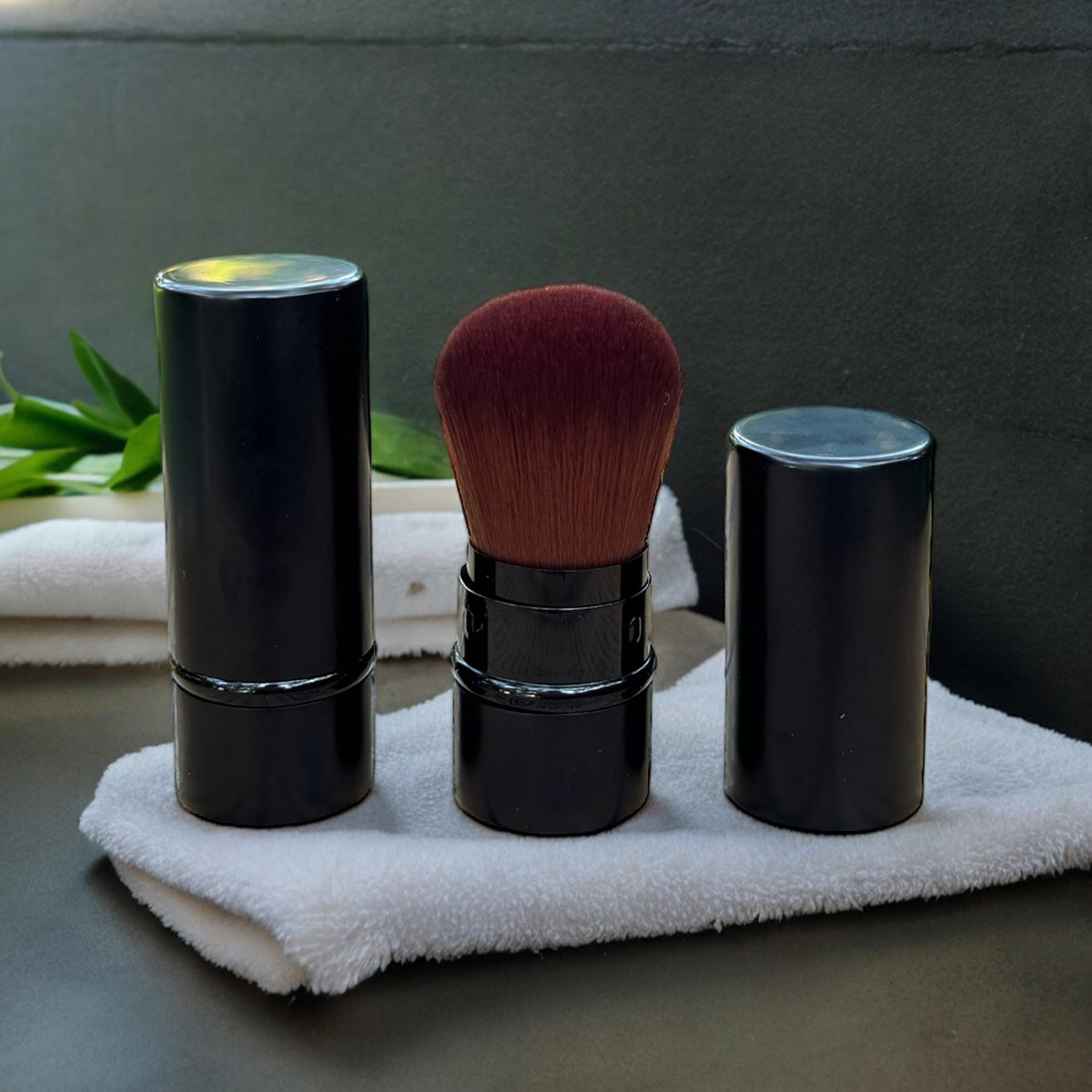 Retractable Kabuki Brush