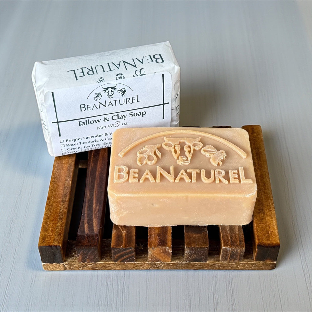 Tallow & Lanolin Clay Soap