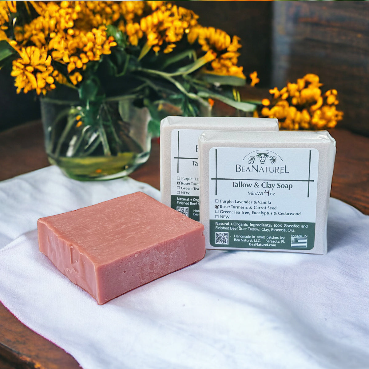 Tallow & Rose Clay Soap